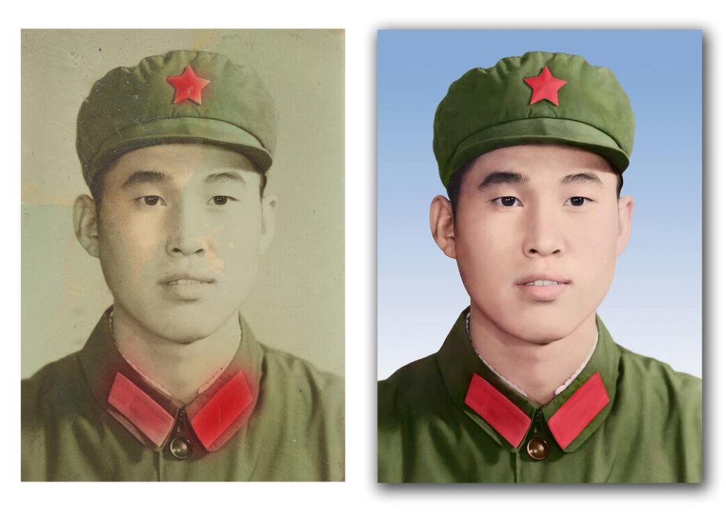 大石桥破损照片修复-18